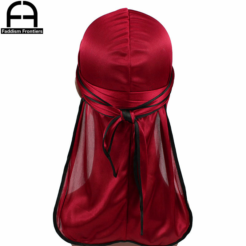 Men'S Fashion With Hat - Thời Trang Mới Nam Satin Durags