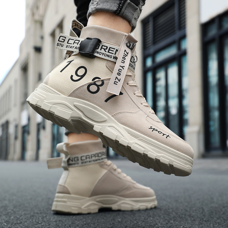 Men's Solid Color High-Top Fas - đánh giá và giá Men'S Fashion News