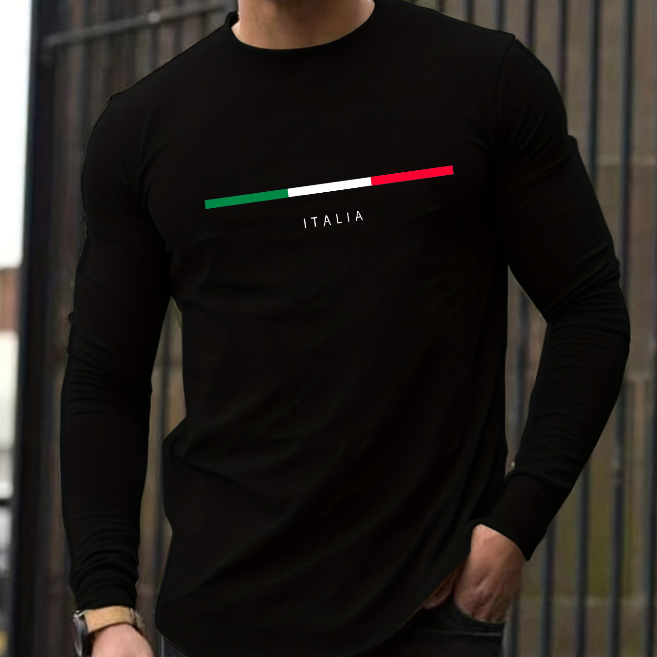 100% Pure Cotton Men's Long Sl - đánh giá và giá Men'S Fashion T Shirts