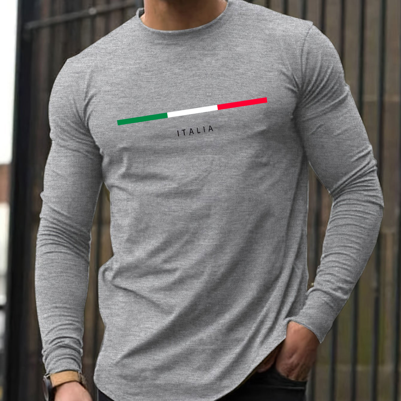 100% Pure Cotton Men's Long Sl - đánh giá và giá Men'S Fashion T Shirts