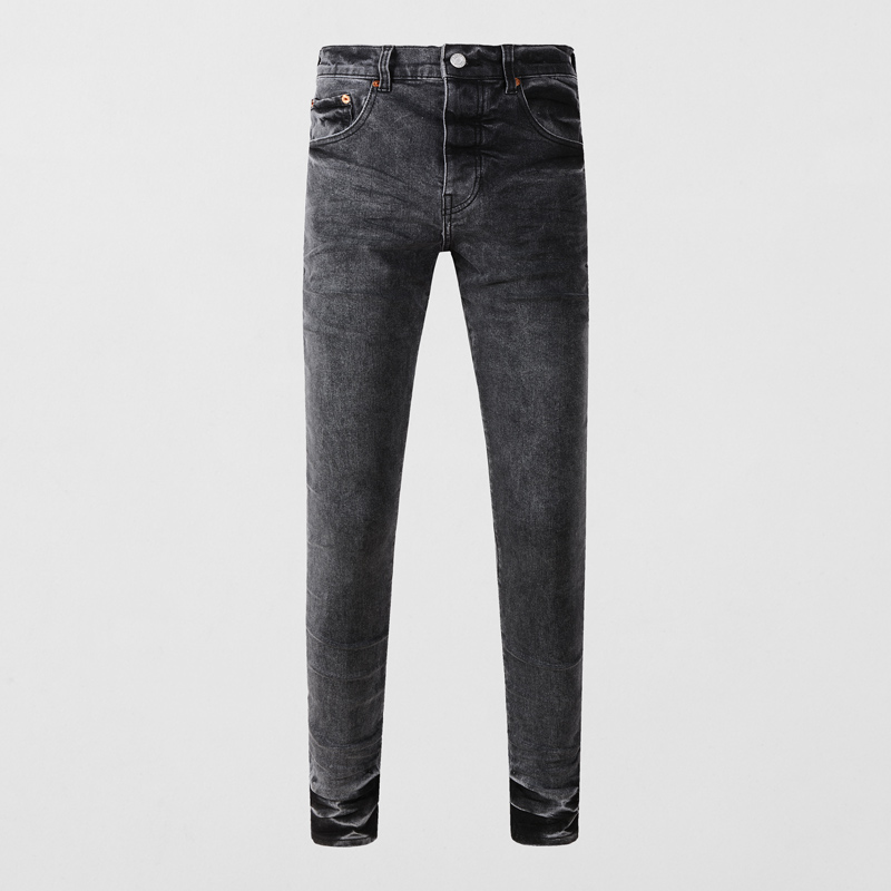 Y2K Fashion Men's Slim Fit Str - đánh giá và giá Men'S Fashion Grey Jeans