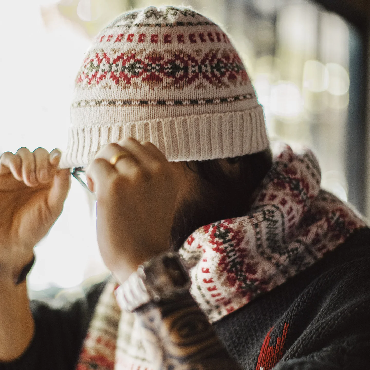 Maden Unisex Vintage Fair Isle - đánh giá và giá Men'S Fashion With Hat