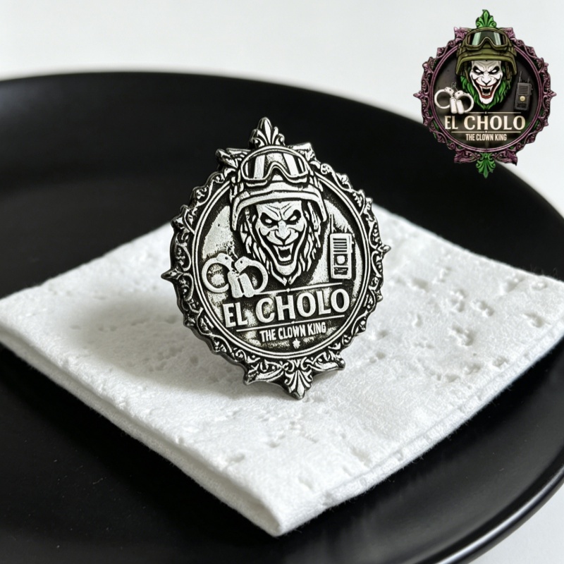 Custom Clown Logo Brooch Perso - đánh giá và giá Men'S Fashion With Hat