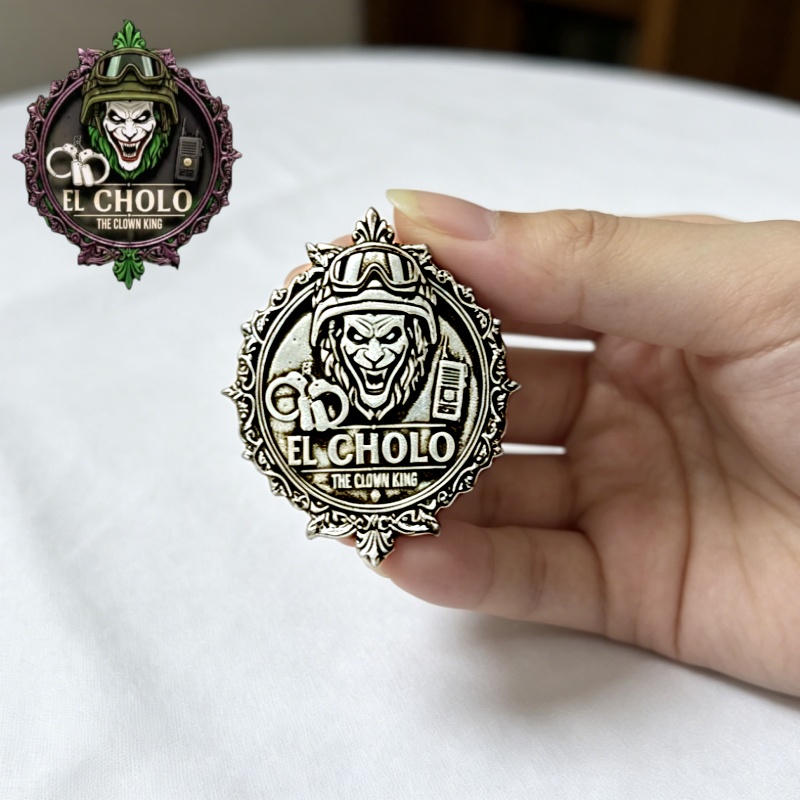 Custom Clown Logo Brooch Perso - đánh giá và giá Men'S Fashion With Hat