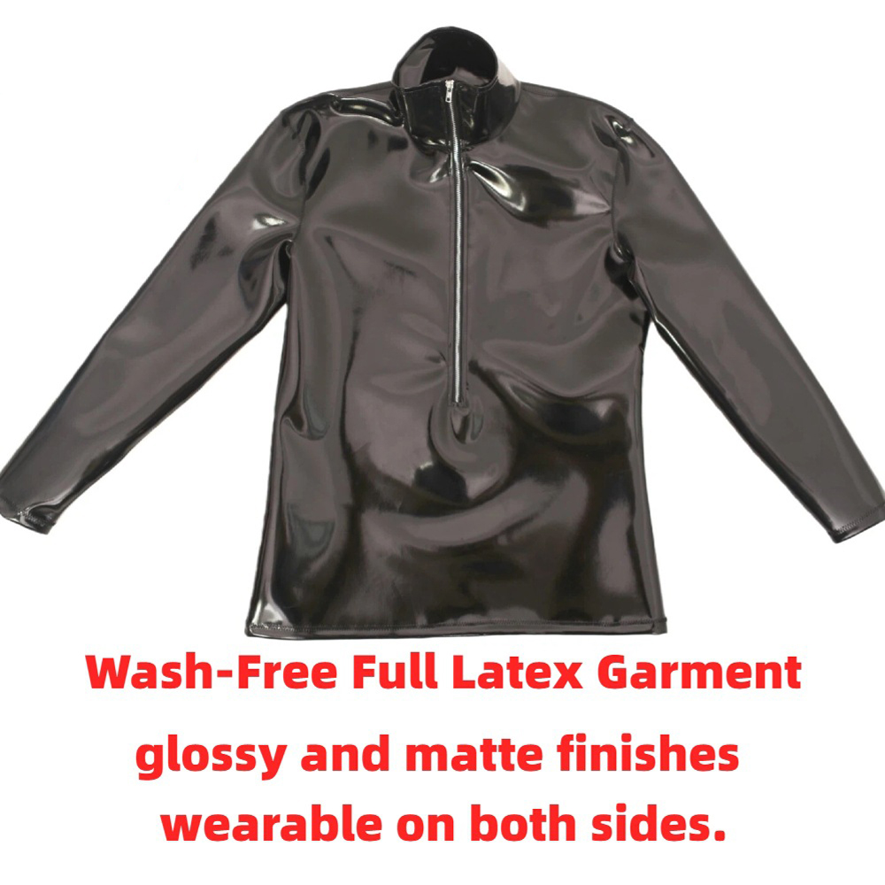 Sexy Men PVC Glossy Shiny Long - đánh giá và giá Men'S Fashion T Shirts