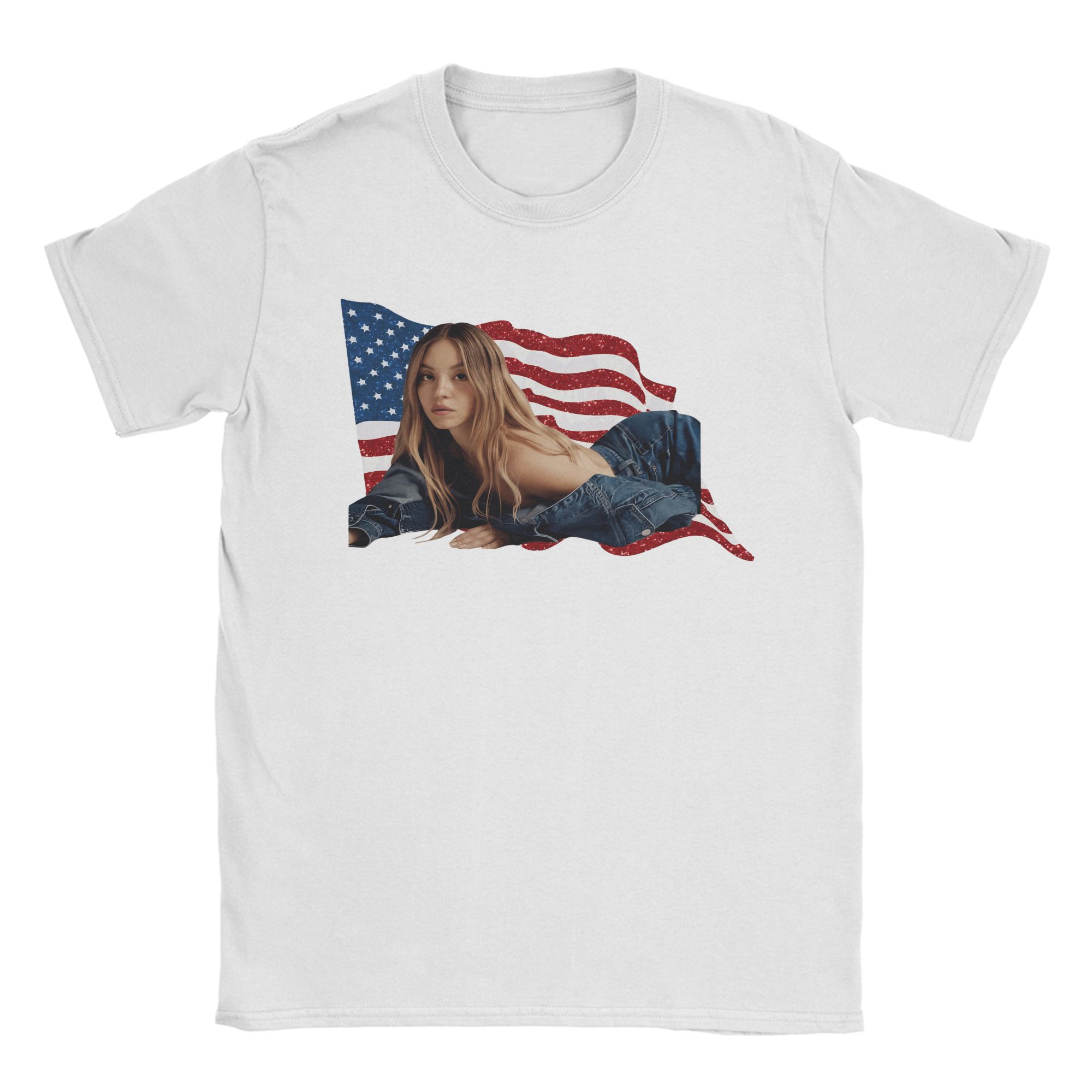 Sydney Sweeney Cotton T Shirt  - đánh giá và giá Men'S Fashion Sydney