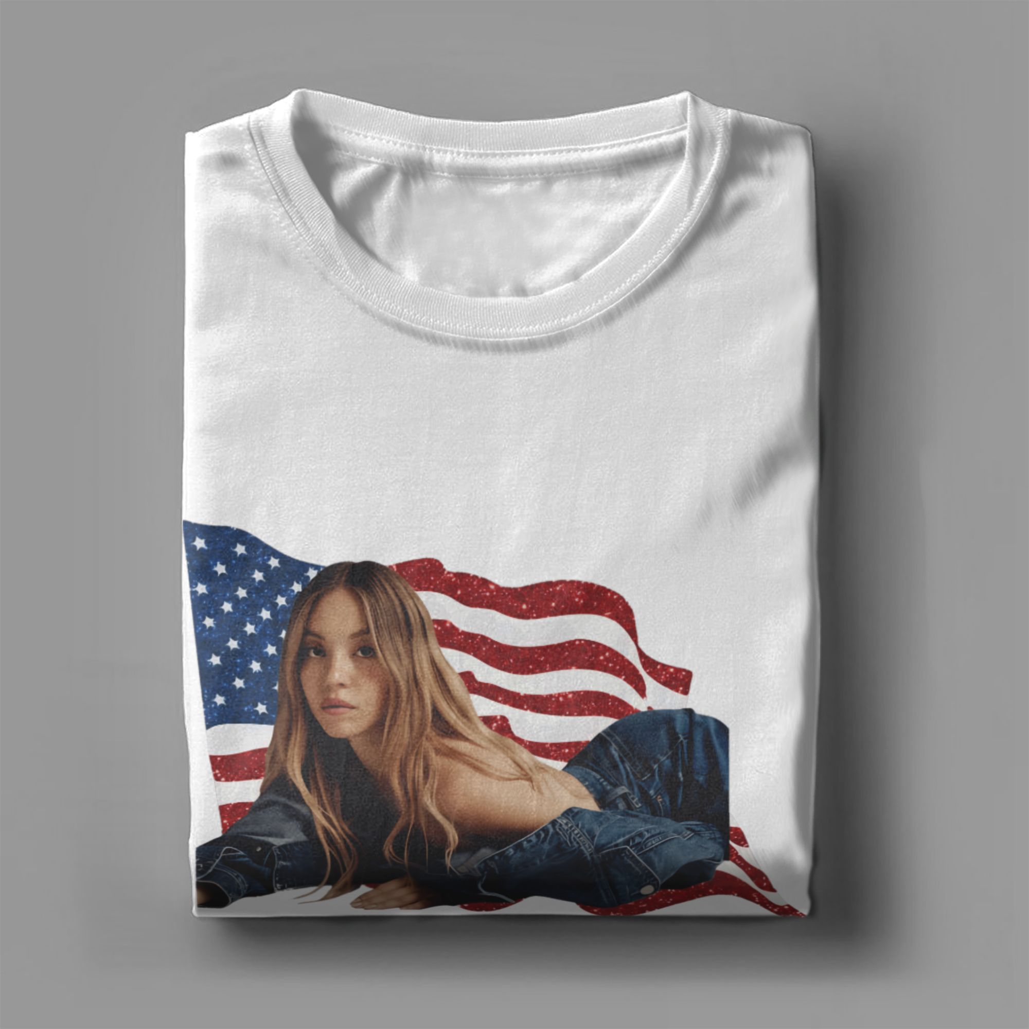 Sydney Sweeney Cotton T Shirt  - đánh giá và giá Men'S Fashion Sydney