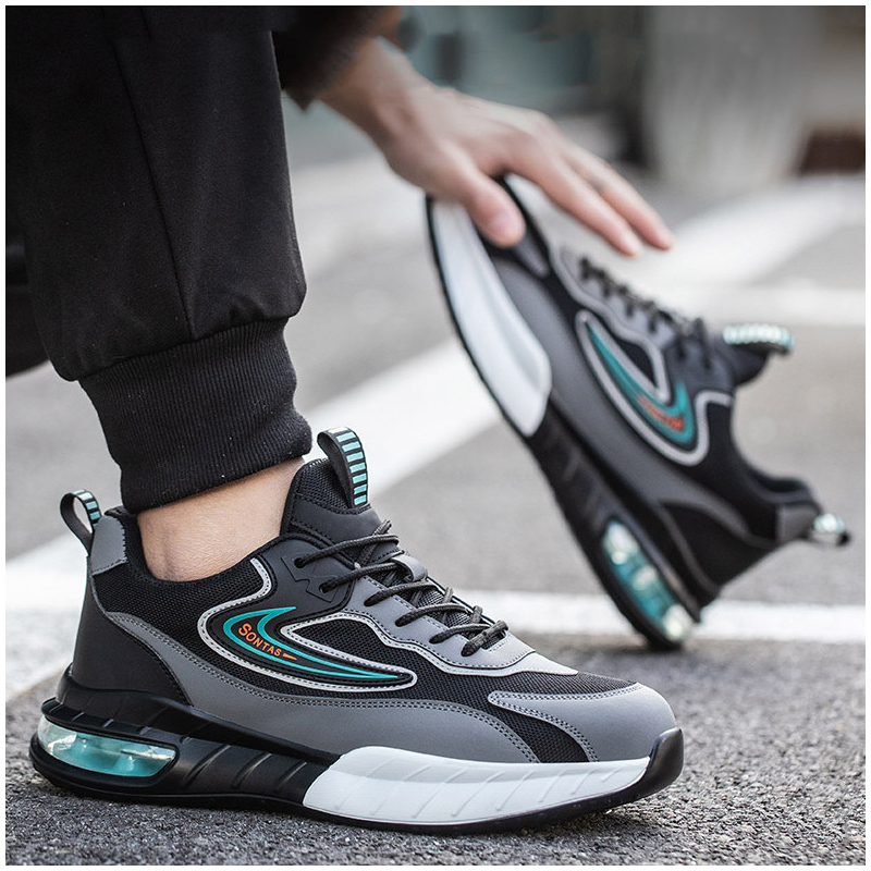 men fashion steel toe caps wor - đánh giá và giá Mens Fashion Trainers