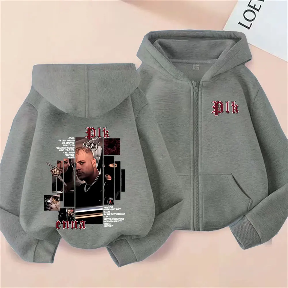 Rapper Plk Album Cover Graphic - đánh giá và giá Mens Fashion Zip Up Hoodies