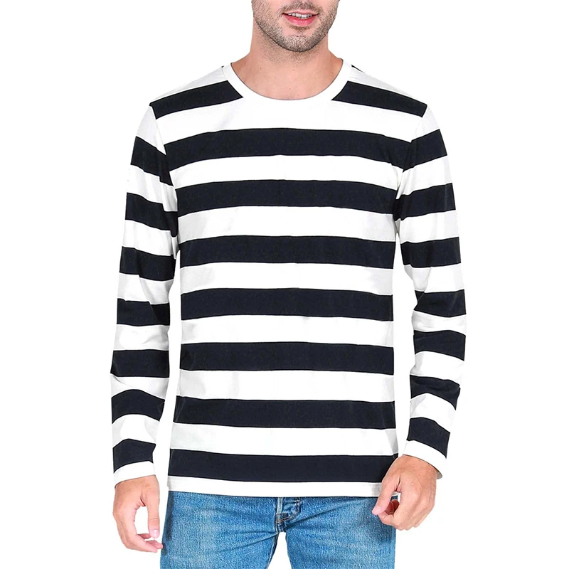 Fashion Contrast Stripe 3D Pri - đánh giá và giá Mens Fashion Clothes
