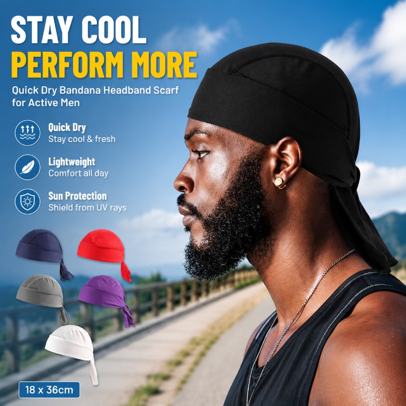 Quick Dry Polyester Bandana He - đánh giá và giá Men'S Fashion With Hat