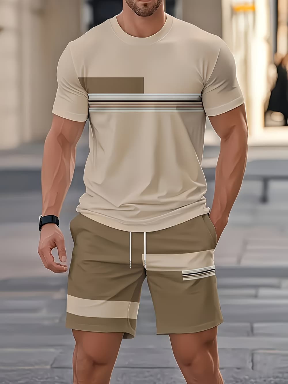 Men's Summer Sets Funny 3D Str - đánh giá và giá Men'S Fashion Videos