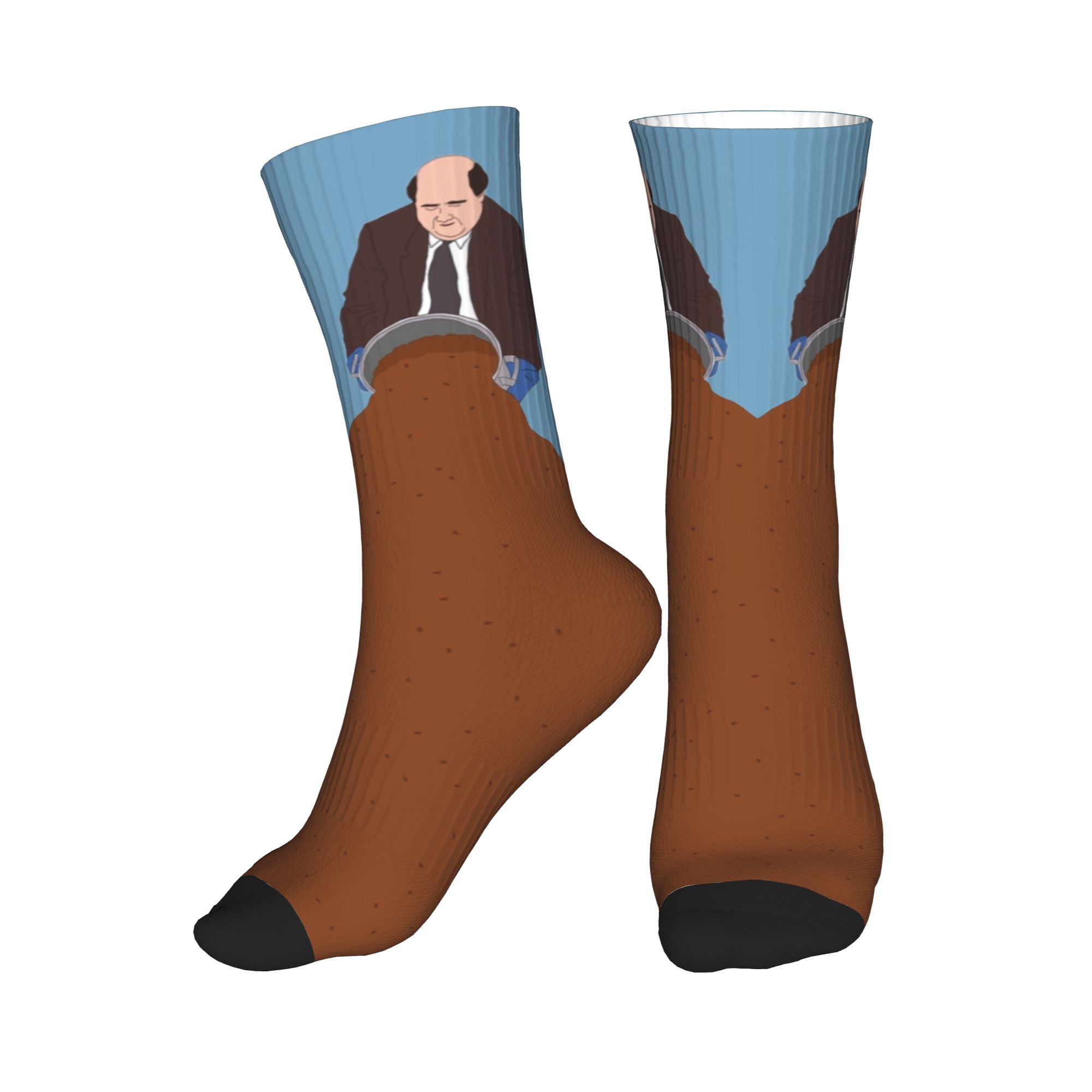 TV Show The Office Kevin's Fam - đánh giá và giá Socks Ankle Men