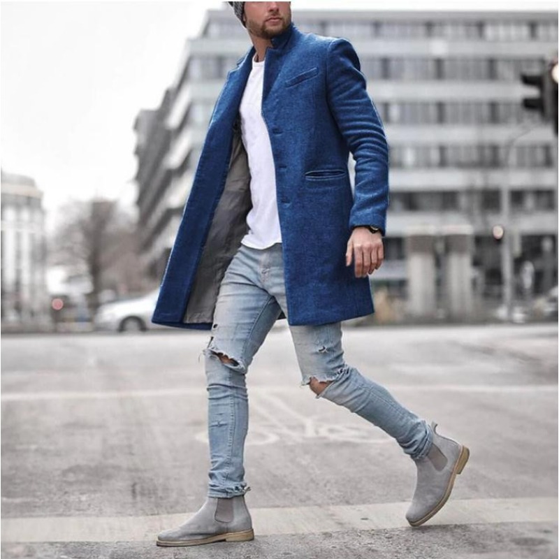 KIDWHXR Autumn Winter Mid Leng - đánh giá và giá Men'S Fashion X