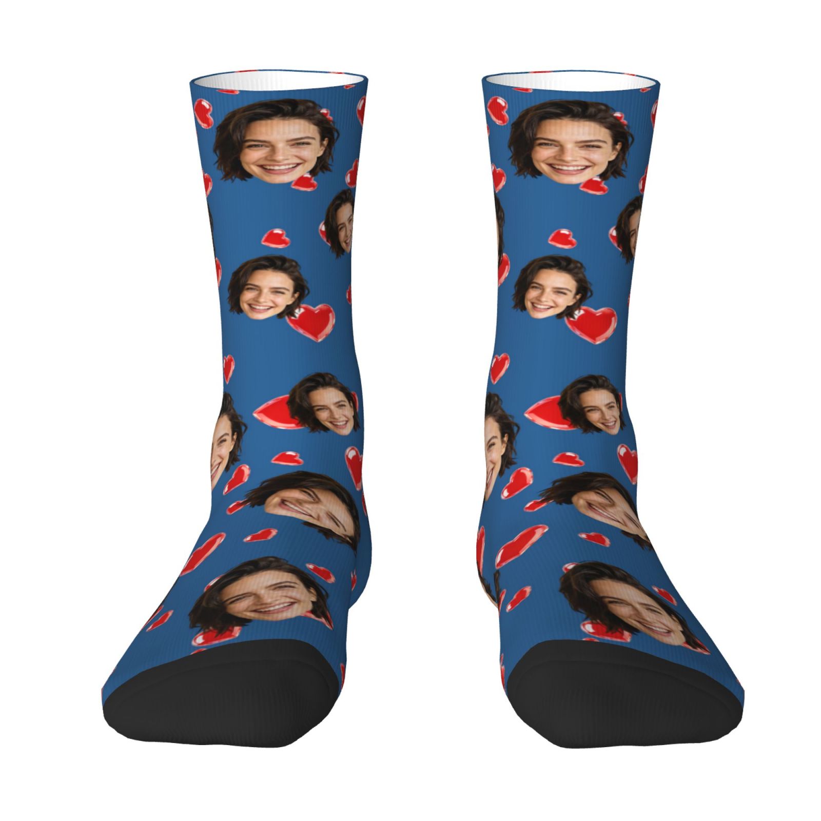 Custom Face Photo Socks Person - đánh giá và giá Socks Ankle Men