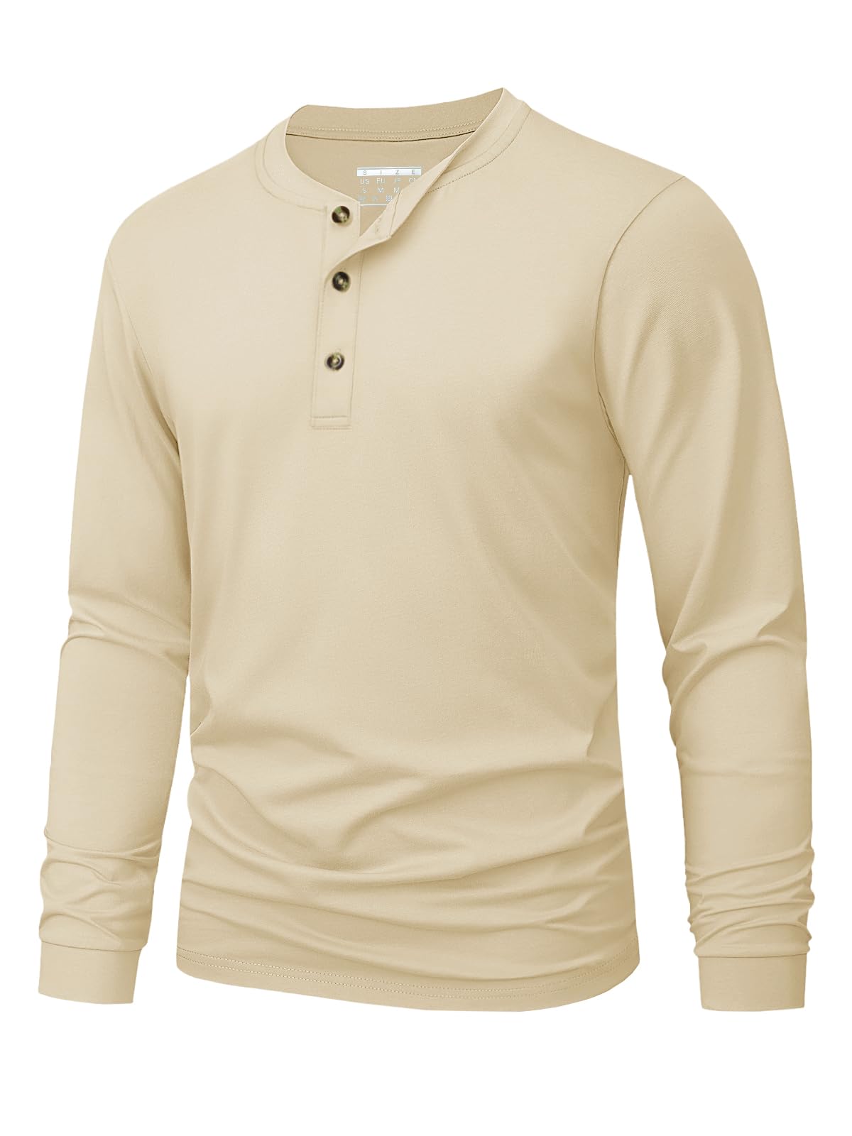Men's Henley T-Shirt Simple So - đánh giá và giá Mens Fashion Clothes