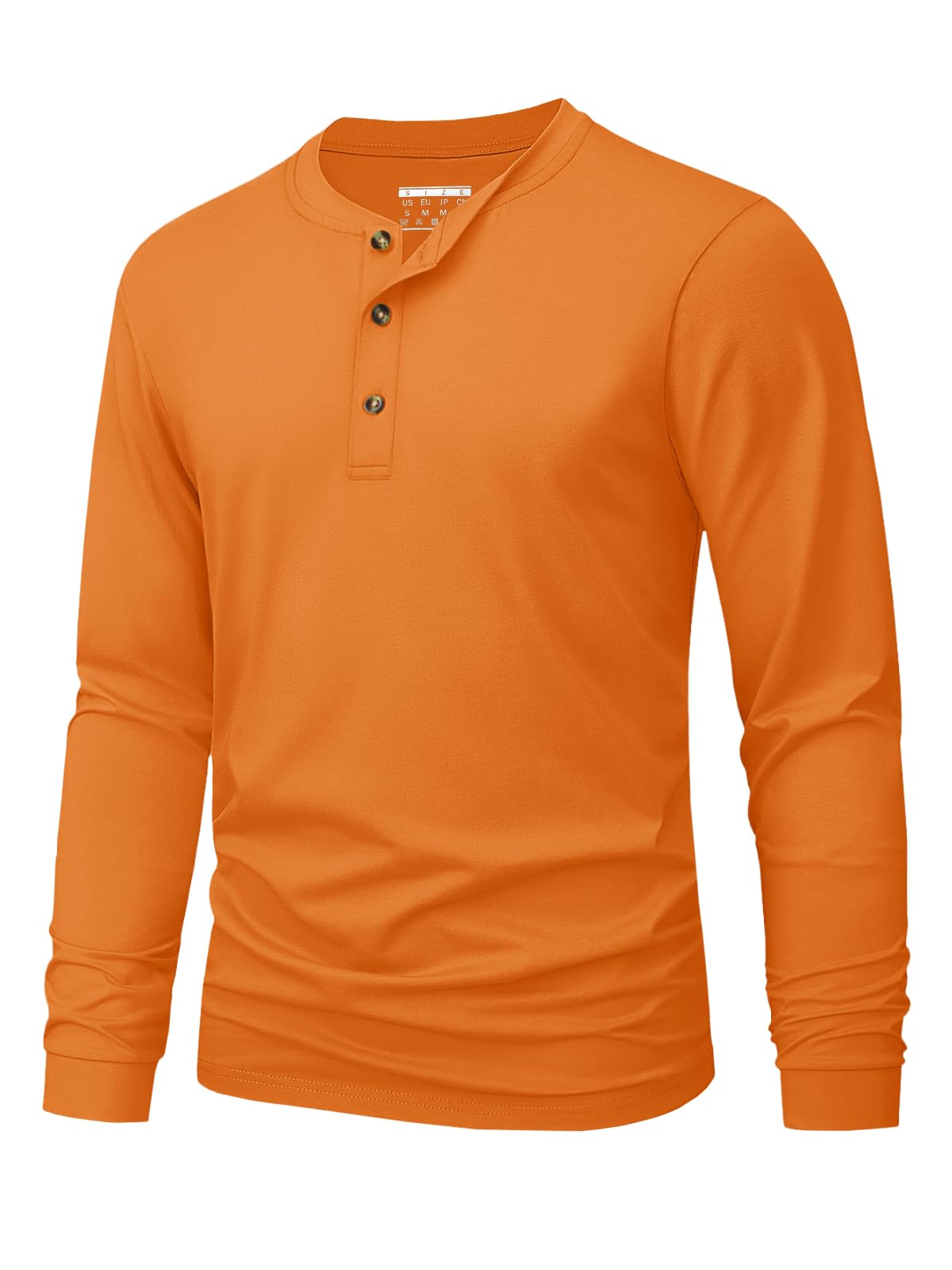 Men's Henley T-Shirt Simple So - đánh giá và giá Mens Fashion Clothes