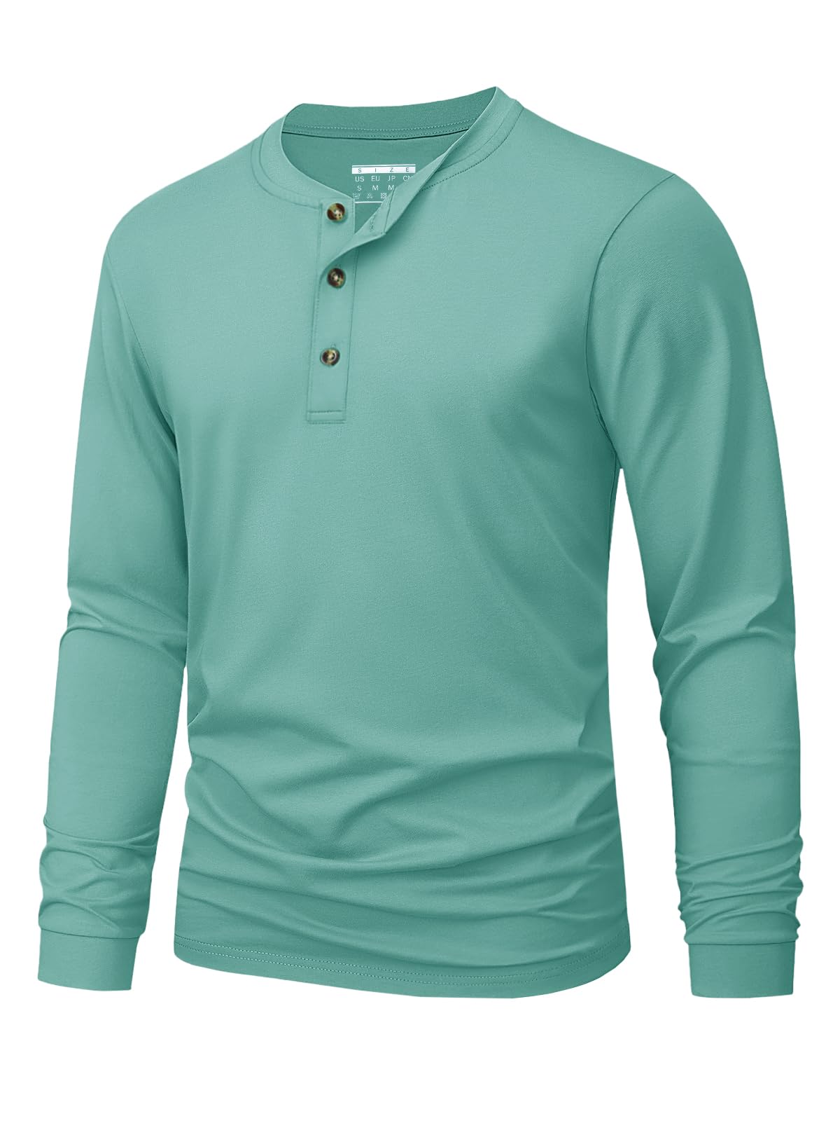 Men's Henley T-Shirt Simple So - đánh giá và giá Mens Fashion Clothes